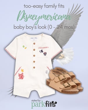 Too-easy Disney family outfit inspiration: Old Navy Disney Americana "Disneymericana" baby boy's look