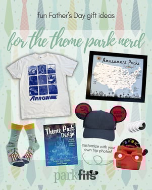 Fun Fathers Day Gift Ideas for the Theme Park Nerd