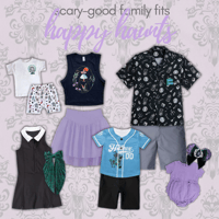 Scary-good Disney Halloween family outfit inspiration: Haunted Mansion family look