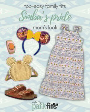 Too-easy Disney family outfit inspiration: Mom's Lion King inspired look
