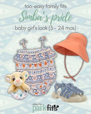 Too-easy Disney family outfit inspiration: Baby Girl's Lion King inspired look