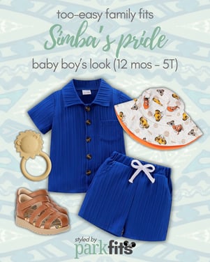 Too-easy Disney family outfit inspiration: Baby Boy's Lion King inspired look