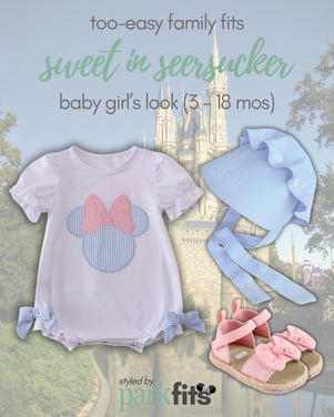 Too-easy Disney family outfit inspiration: Sweet in Seersucker Baby Girl's Look
