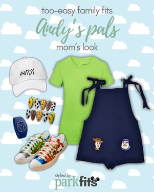 Too-easy Disney family outfit inspiration: Andy’s pals Toy Story mom's look