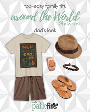 Too-easy Disney family outfit inspiration: Dad's EPCOT World Showcase look