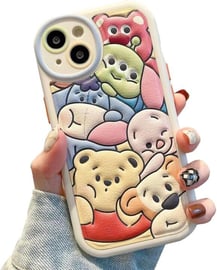 iPhone case cute Disney characters for iPhone 11, 12, 13, 14, 15, 16 Regular and Pro Max