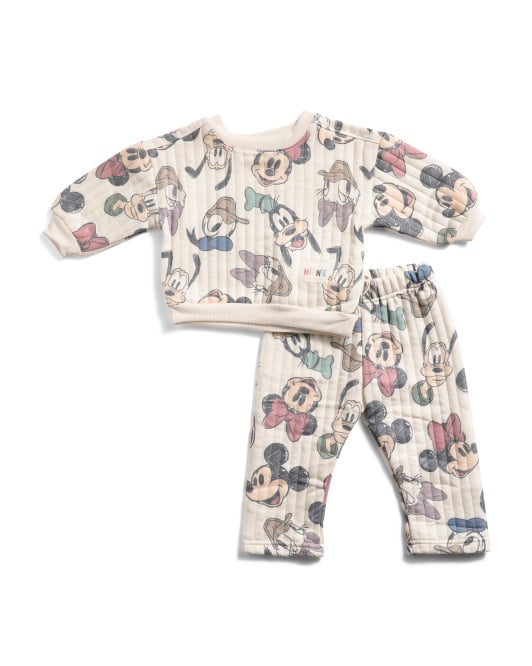 Infant girls' 2-piece jogger set