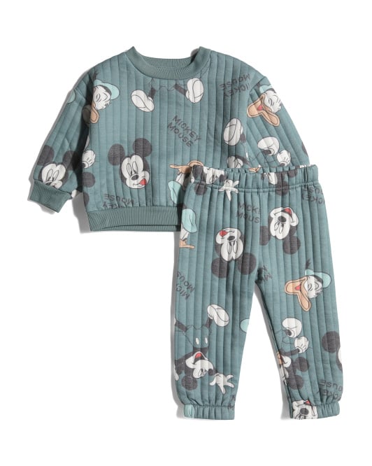 Infant Boys Mickey shirt and pant set