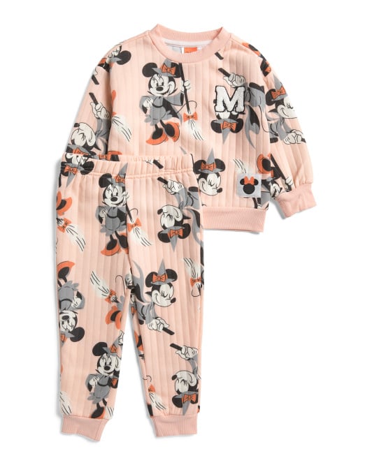 Toddler Girls' 2-piece Quilted Jogger Set